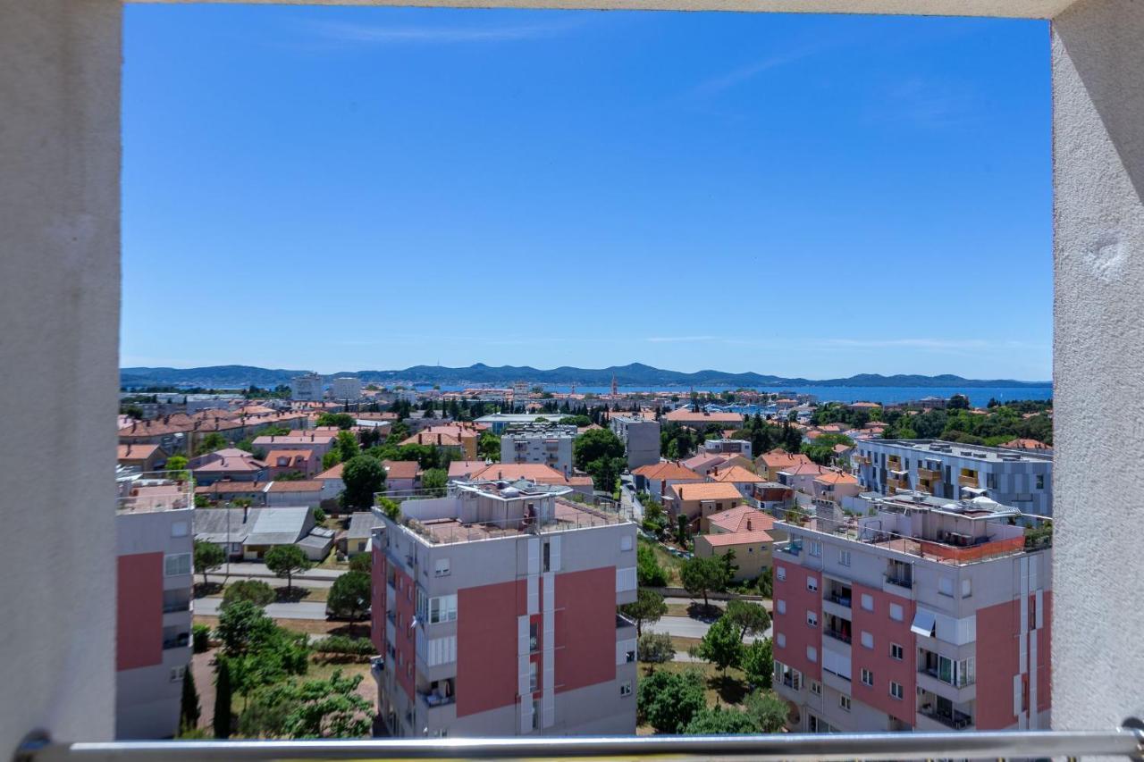 Jadran Apartment With Balcony And Parking Garage Задар Экстерьер фото